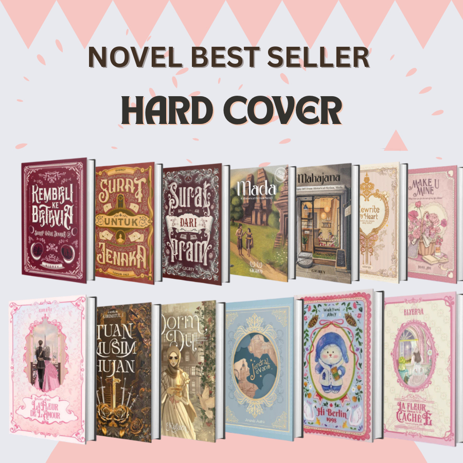 Novel Hard Cover  MADA, TUAN MUSIM HUJAN, DORM DU ,SURAT UNTUK JENAKA, BATAVIA,LA FLEUR