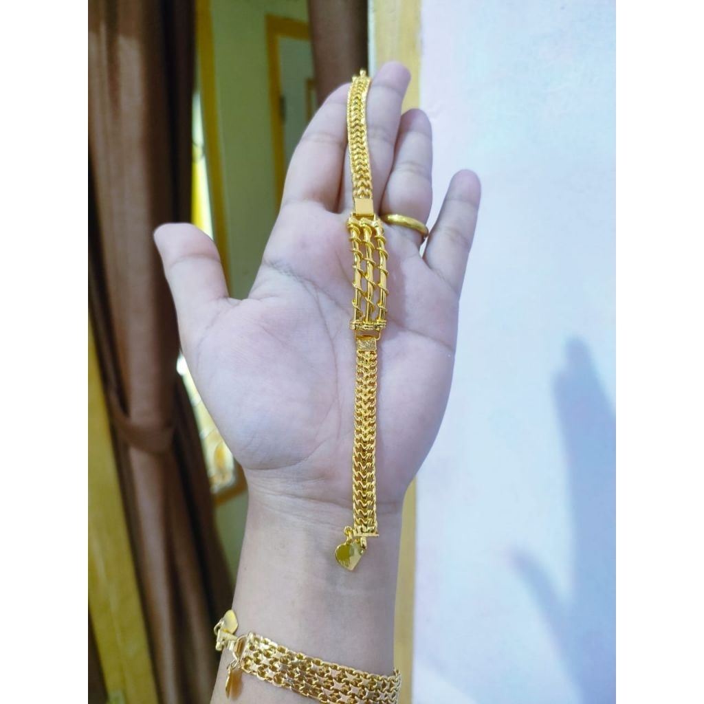 Gelang koin 1991/Kuningan anti karat