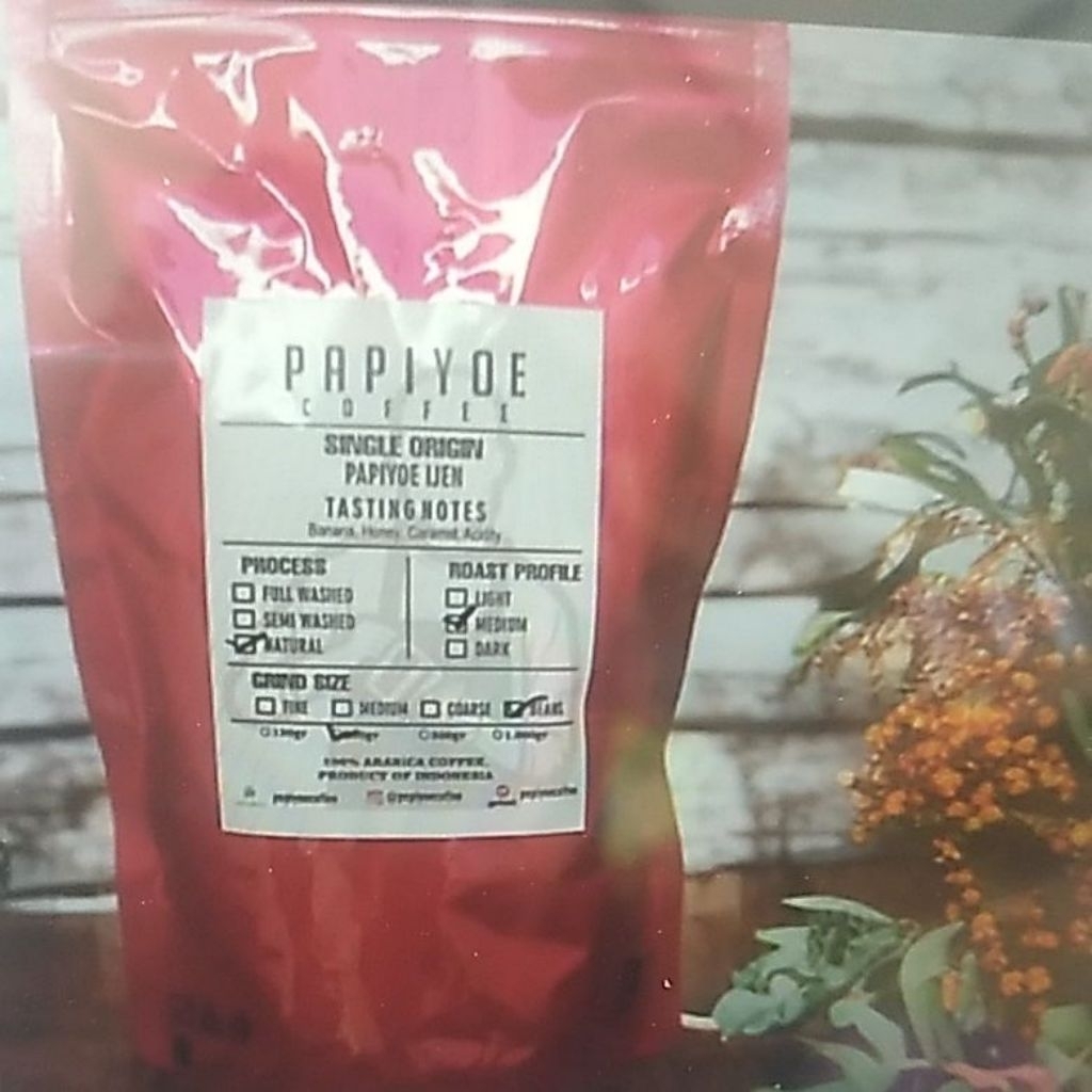 

Papiyoe ijen 100 gr natural