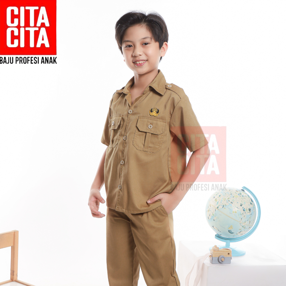 CITA CITA ANAK Seragam Karnaval Guru PNS Anak Laki Laki