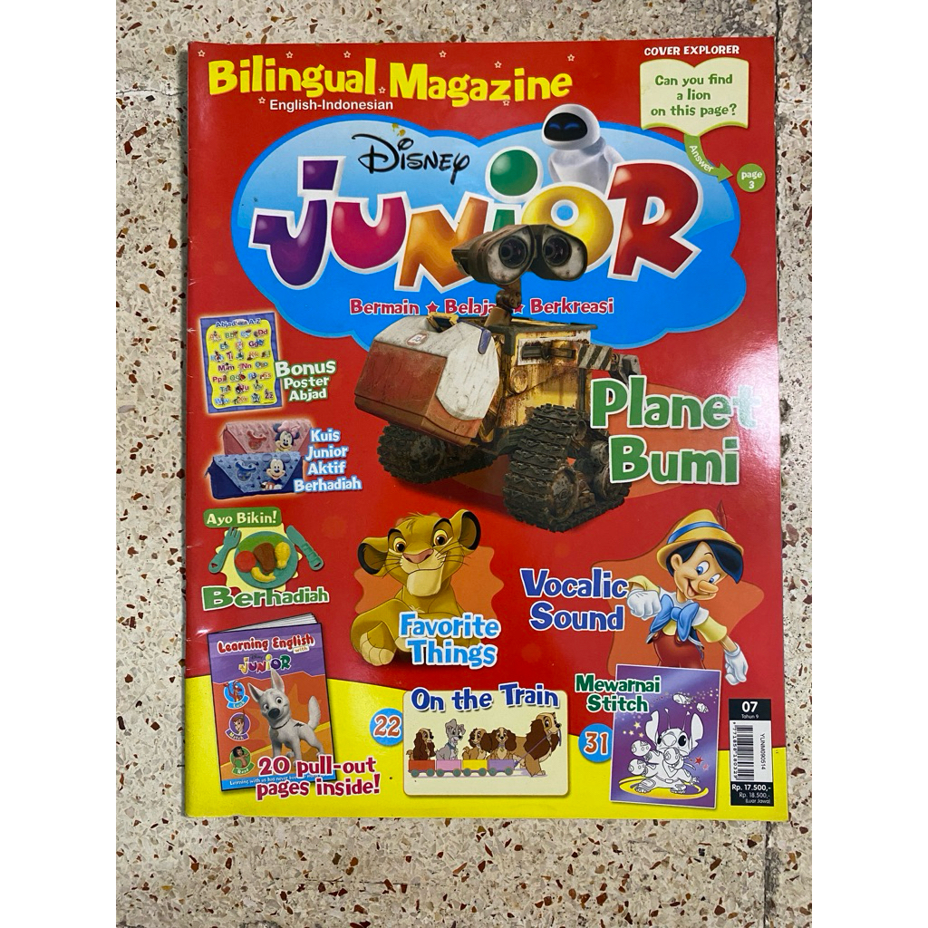 MAJALAH DISNEY JUNIOR