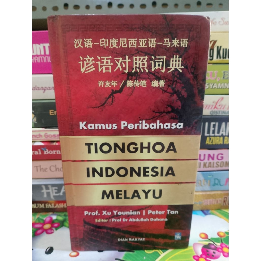 BUKU KAMUS PERIBAHASA TIONGHOA INDONESIA MELAYU (ORIGINAL)