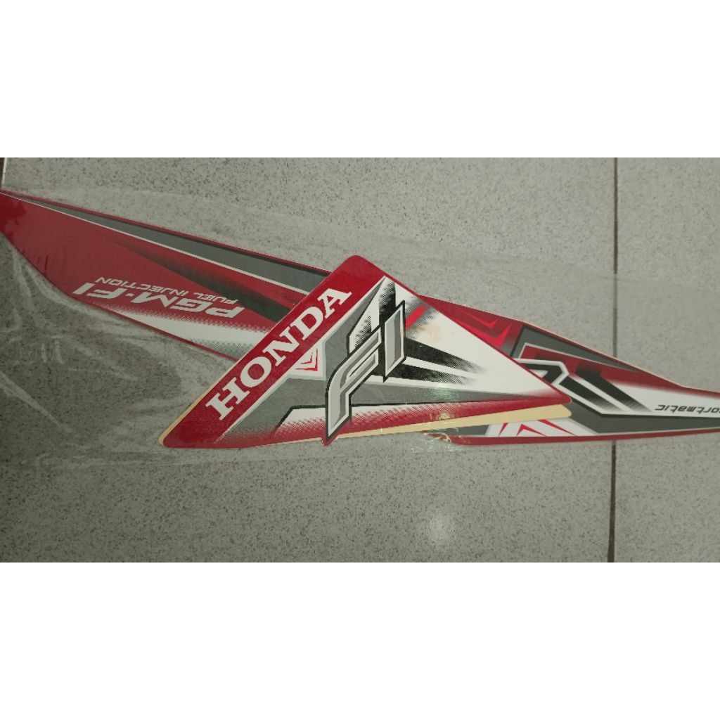 Stiker Honda beat 2015