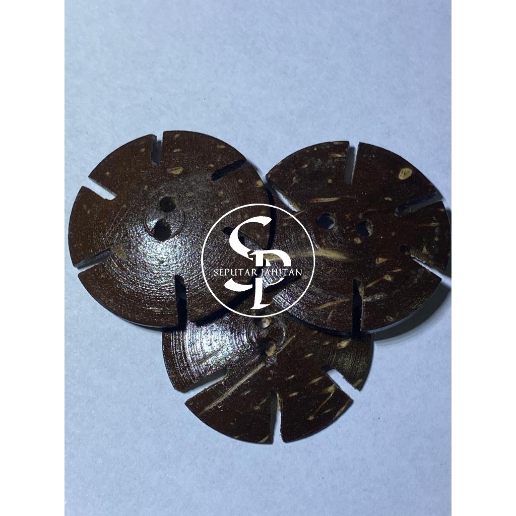 KANCING BATOK PERNIS MOTIF BUNGA 100 PCS