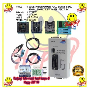 JTTOP" FULLSET ALAT FLASH BIOS PROGRAMMER RT809F RT 809 F RT809 809F + 150ML+200ML ORIGINAL