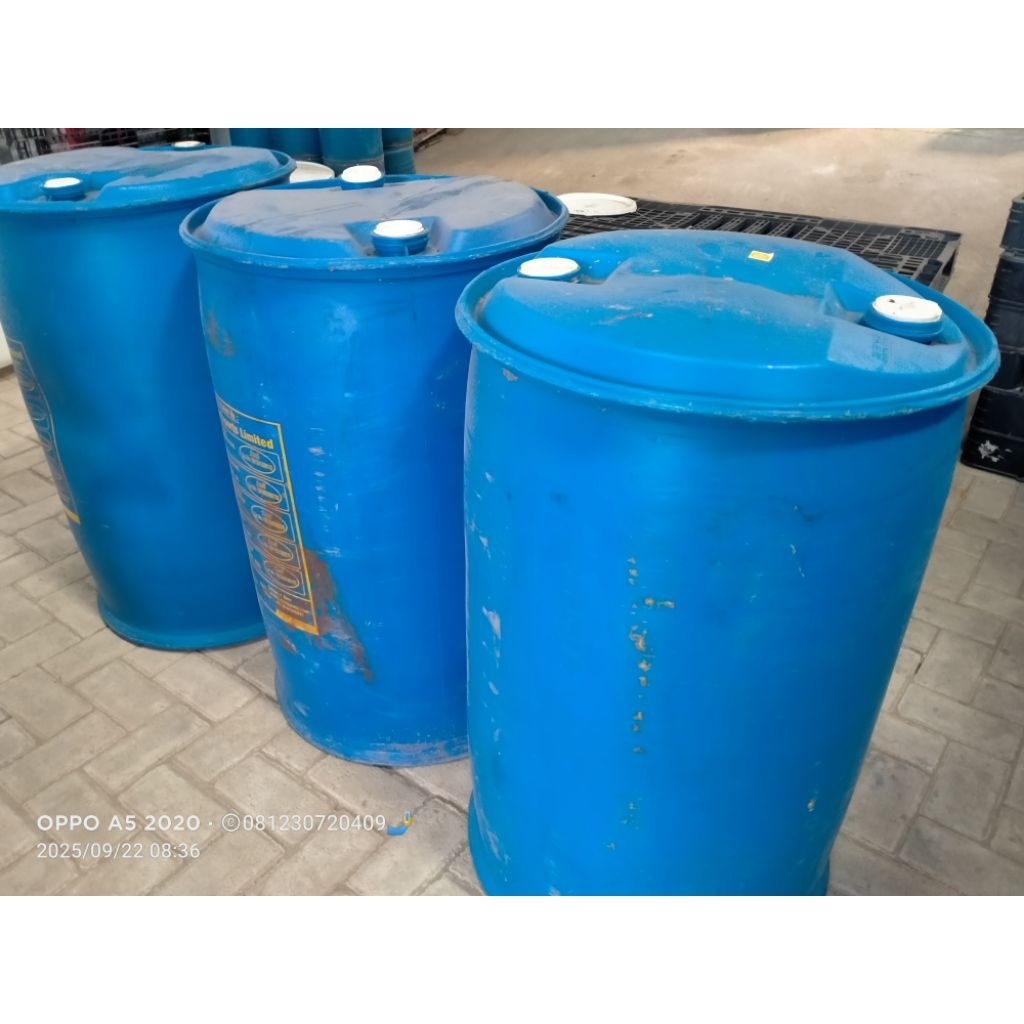 drum plastik 200liter TK untuk apung dan tandon air