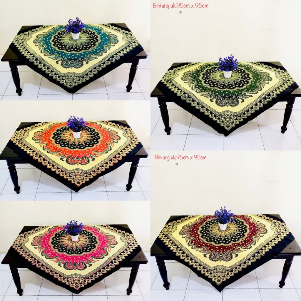 Taplak Meja Batik Paket Bandling 5pcs Harga Grosir