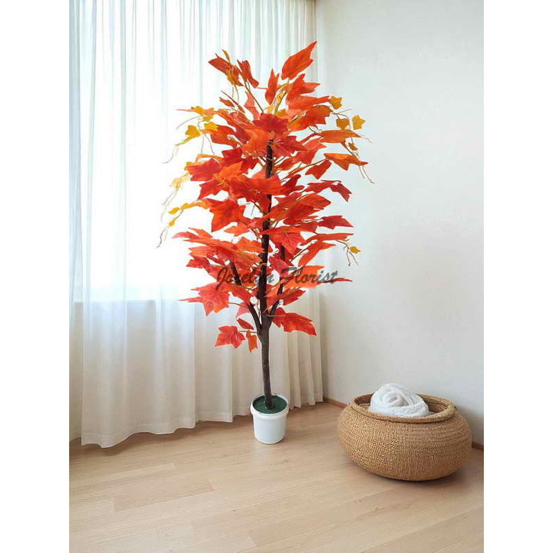 Pohon Anggur Plastik Topiary 120cm Pohon Hias Aesthetic Ruang Tamu