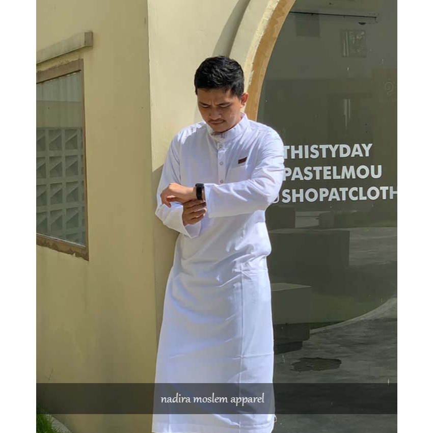 Yaman jubah lengan panjang - jubah gamis pria lengan panjang - jubah pria murah berkwalitas - jubah 