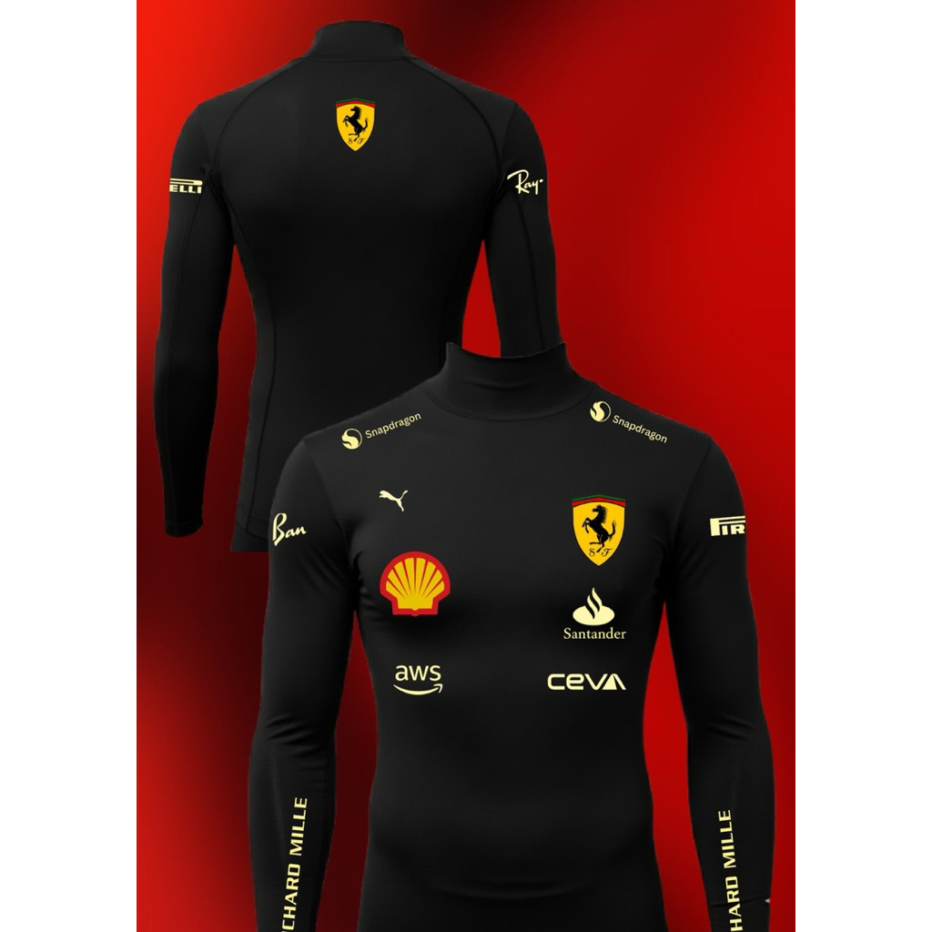 Inner Suit Balap Ferrari F1 Daleman Racing GoKart Baju Balap Ferrari