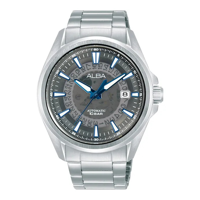 Jam Tangan Pria Tali Rantai Alba AB AU4033