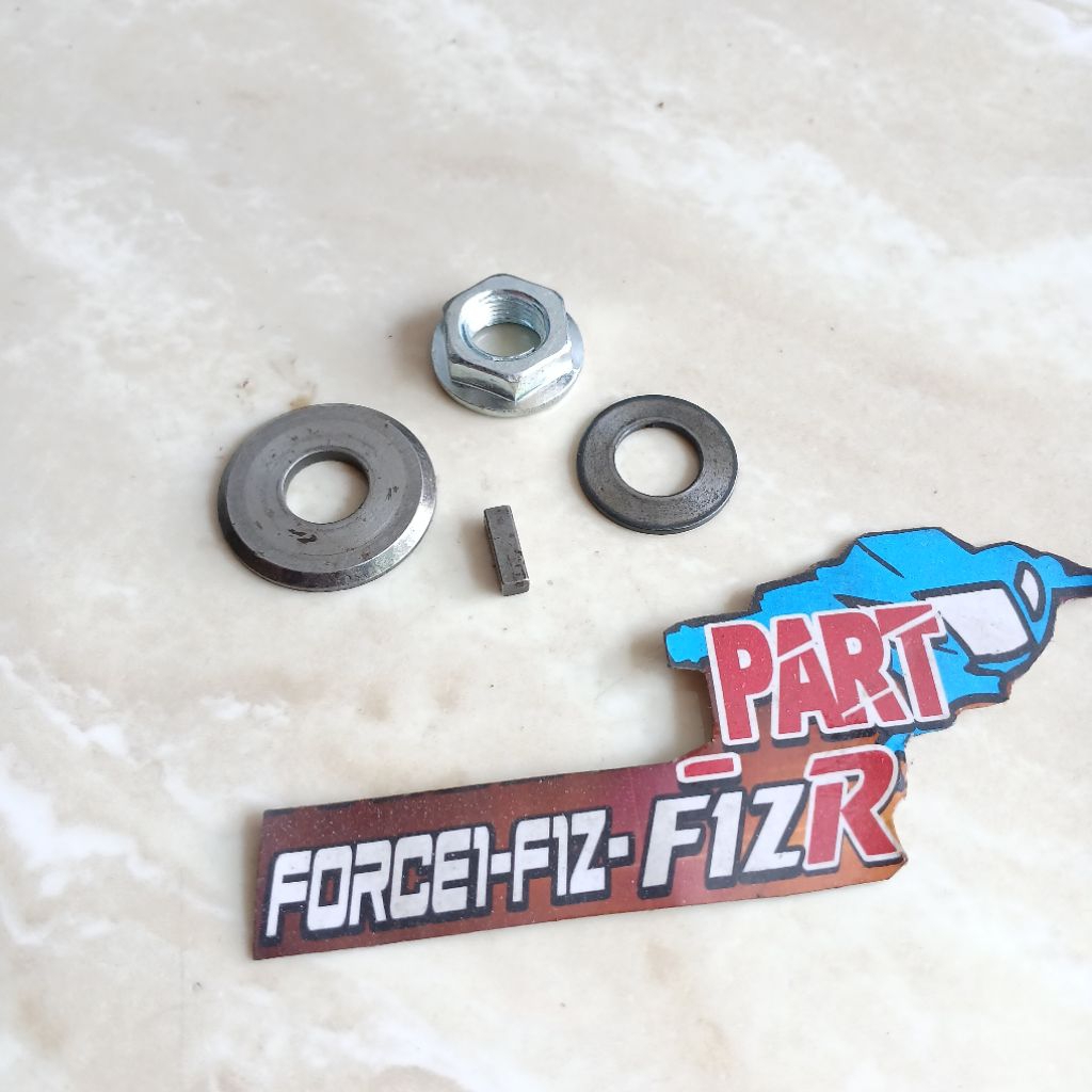 PERLENGKAPAN MUR RING + SPI GIGI PRIMER FULL CLUTCH KRUK AS ORIGINAL YAMAHA F1ZR FIZR FIZ R