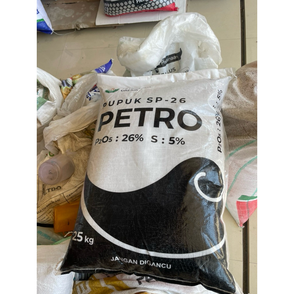 Pupuk SP-26 PETRO 10KG dan 25KG