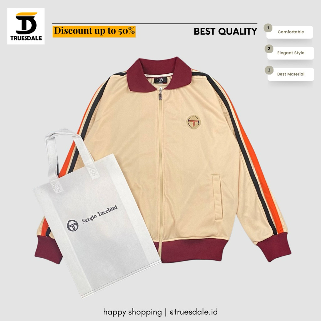 Tracktop ST Monte Casual Unisex Premium Cowok Cewek Terbaru