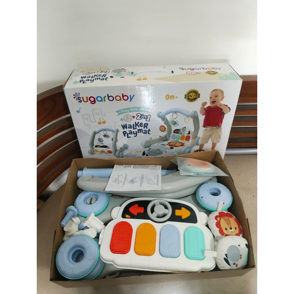NEW Sugar baby walker 2in1
