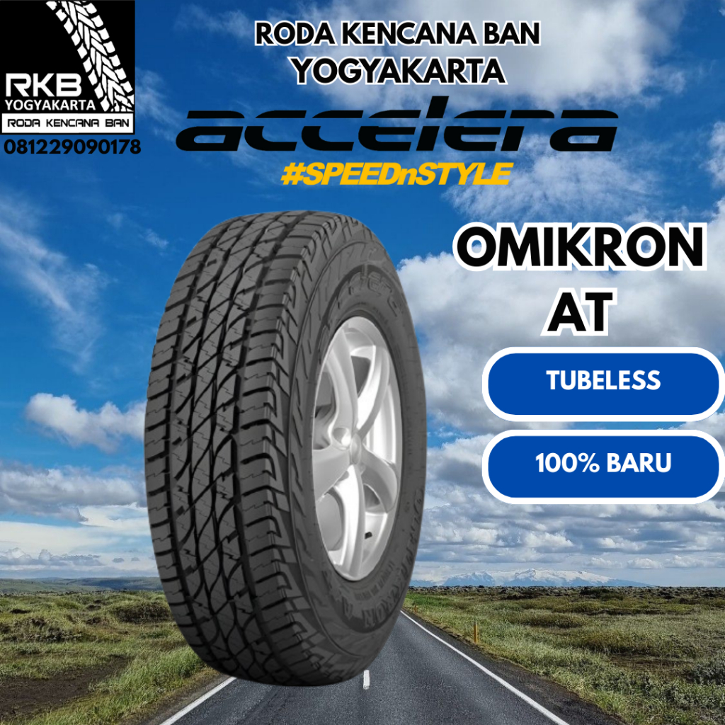 BAN MOBIL RING 16 - Accelera OMIKRON AT 265/70 R16 BAN MOBIL Navara Triton FORTUNER L200