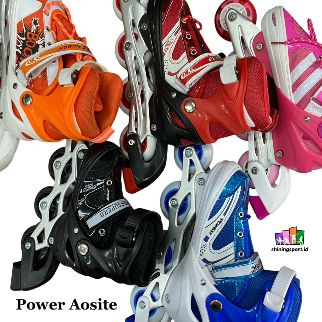Sepatu Roda In-Line Skates Power Aosite