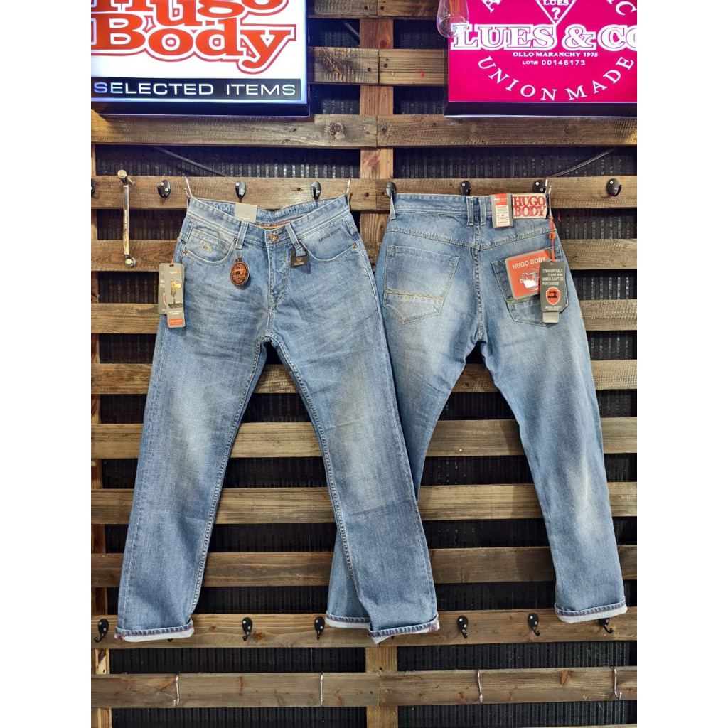 HUGO BODY, CELANA PANJANG PRIA,STANDART NON STREETH,DISTRO PREMIUM