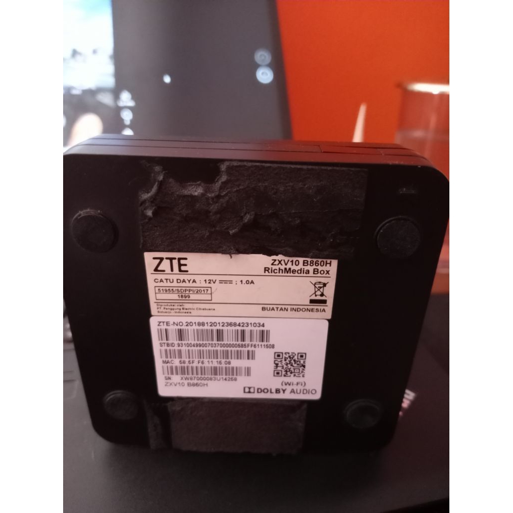 STB SET TOP BOX INDIHOME B860H