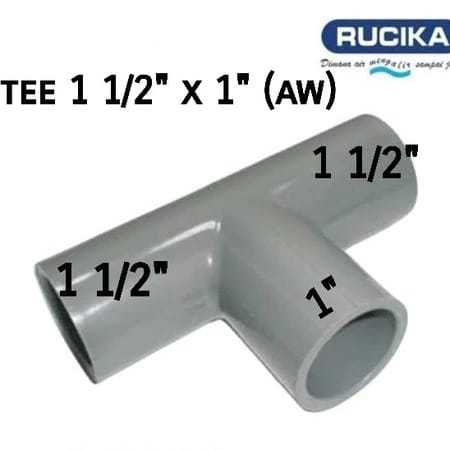 Tee AW 1 1/4 Inch Tee AW 1 1/4" power