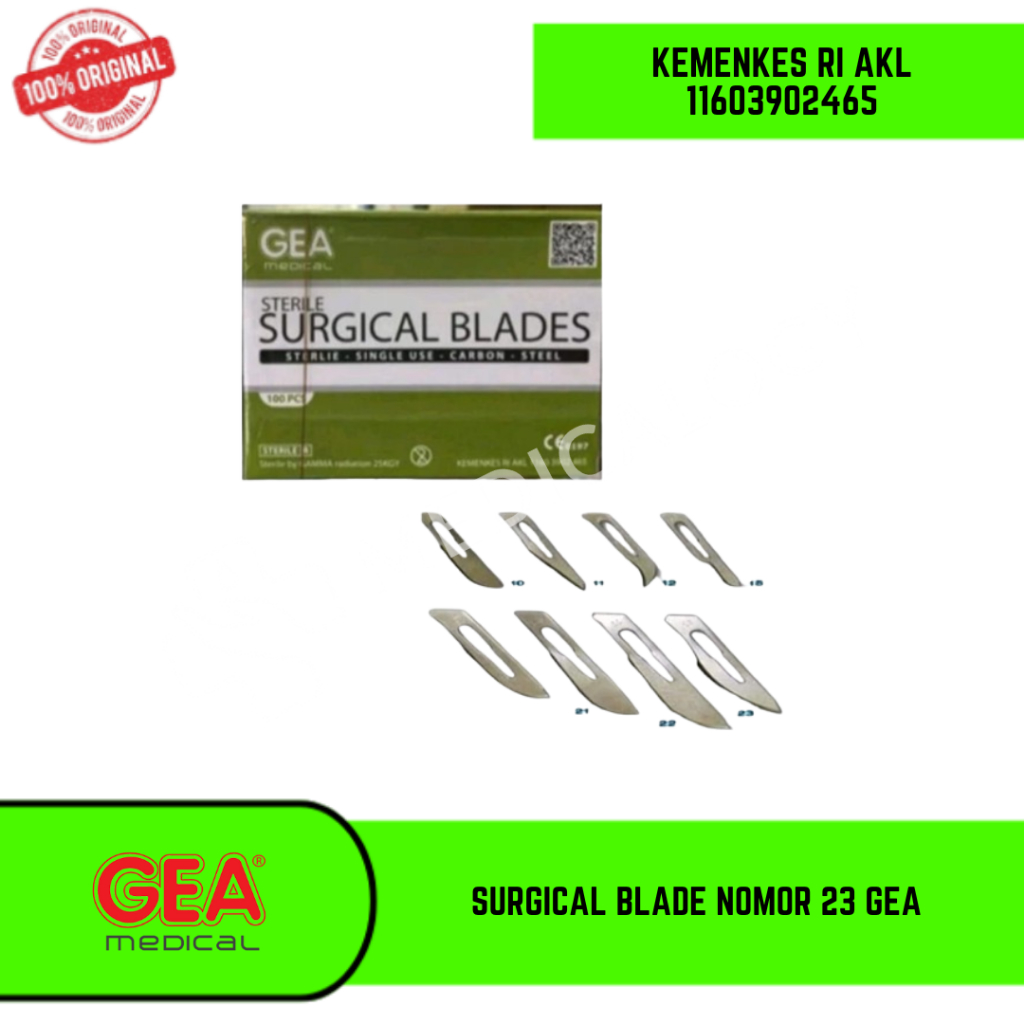 Surgical Blade Nomor 23 GEA