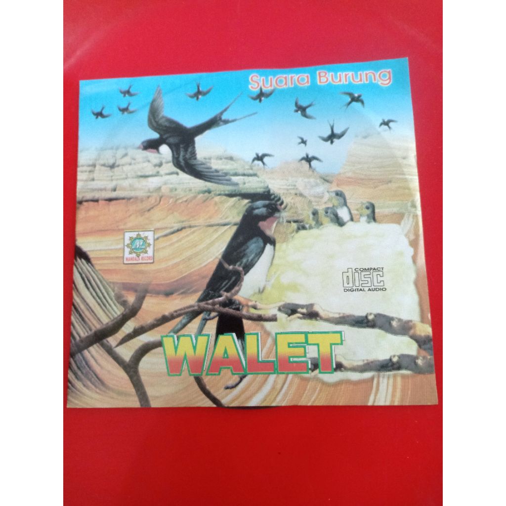 CD SUARA BURUNG WALET