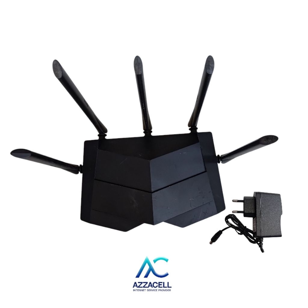 router Tenda ac11 5g dualband 5 antena adaptor 12v 1a bahasa inggris remote management