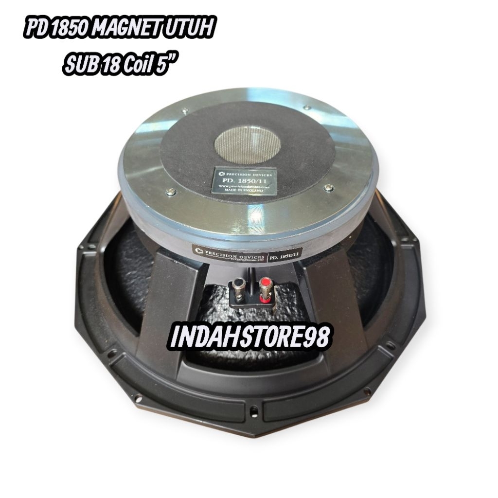 Speaker 18 inch PD1850 Magnet Utuh Speaker Komponen 18 Inch PD 1850 Double Dumper