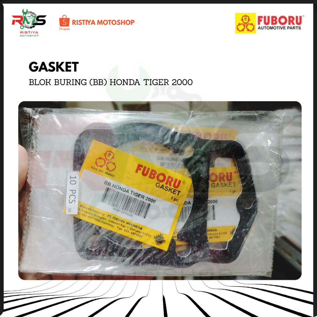 PAKING BLOK BAWAH MOTOR HONDA TIGER 2000 | BB FUBORU