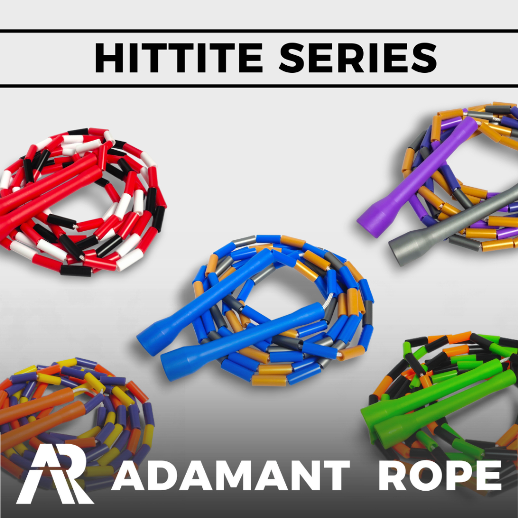 [ADAMANT ROPE] Hittite Series Short Handle Beaded Rope Tali Skipping Lompat Tali Jumprope