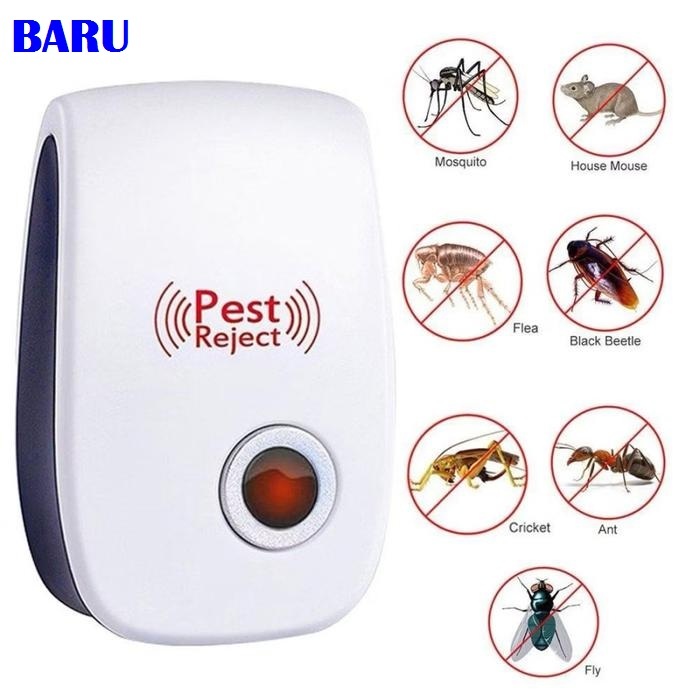 Pengusir Tikus Elektrik Alat Pengusir Tikus Elektrik Ultrasonik Anti Tikus Portable
