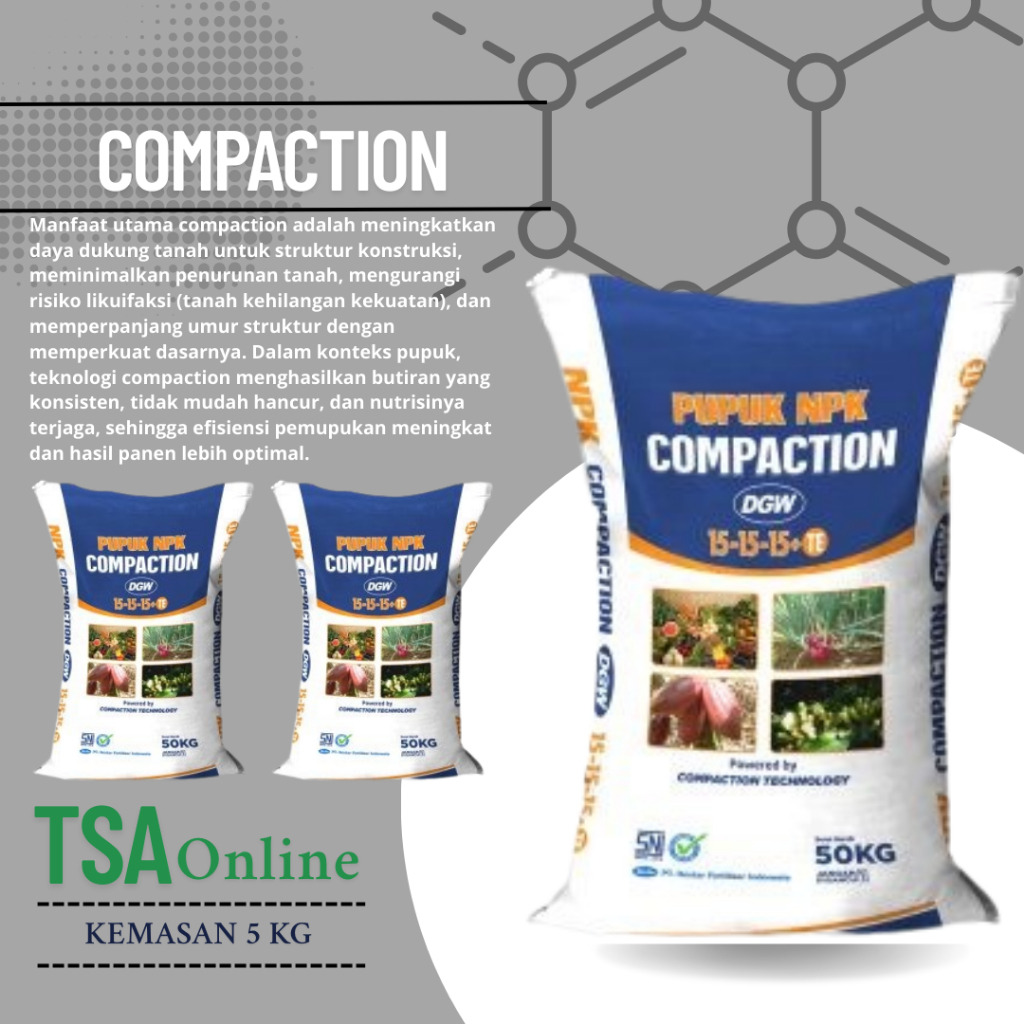 NPK COMPACTION 5 KG DGW (PUPUK) ORIGINAL