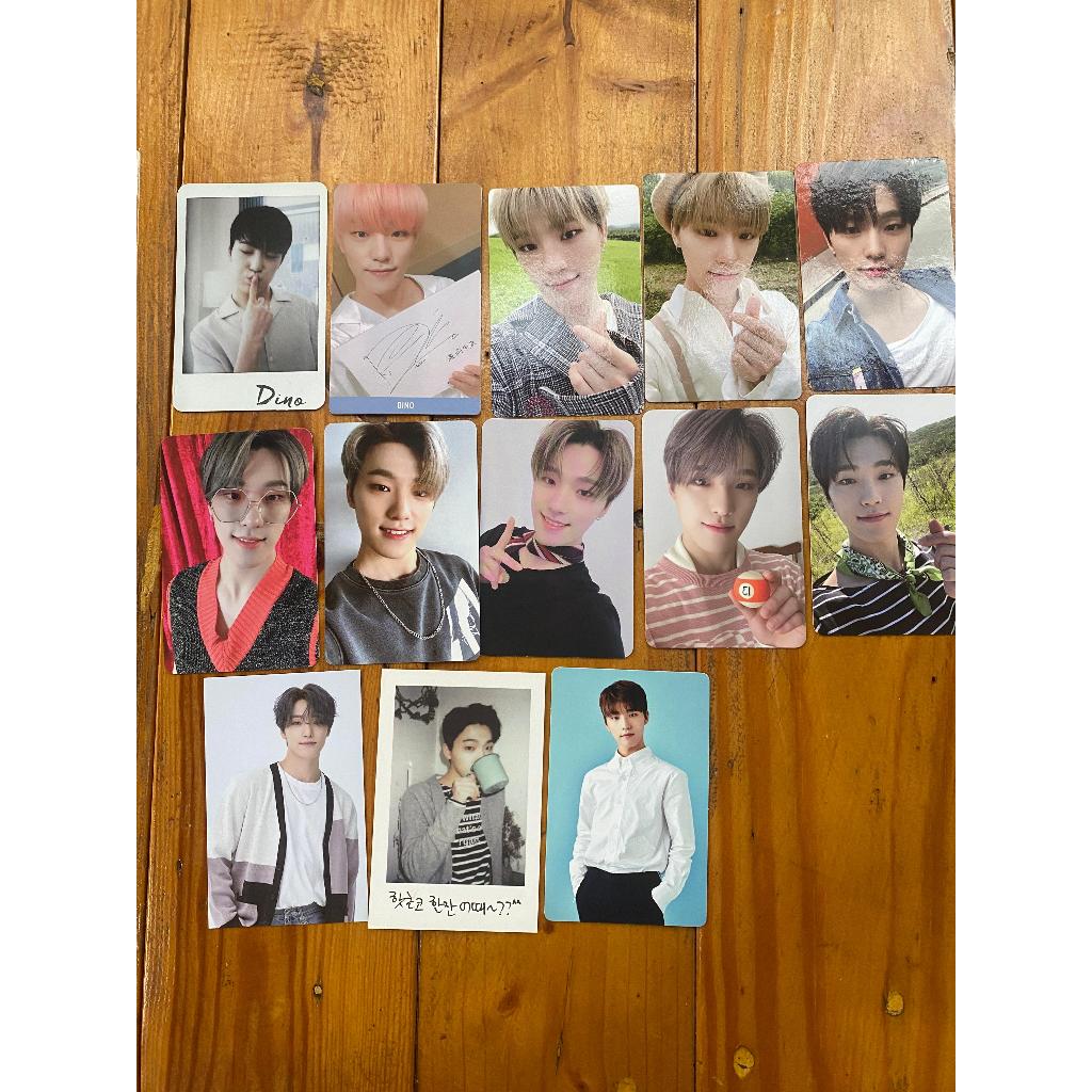 Photocard Dino Seventeen Rare. Mingyu Wonwoo Jeonghan Al1 1st Gen An Ode Beret