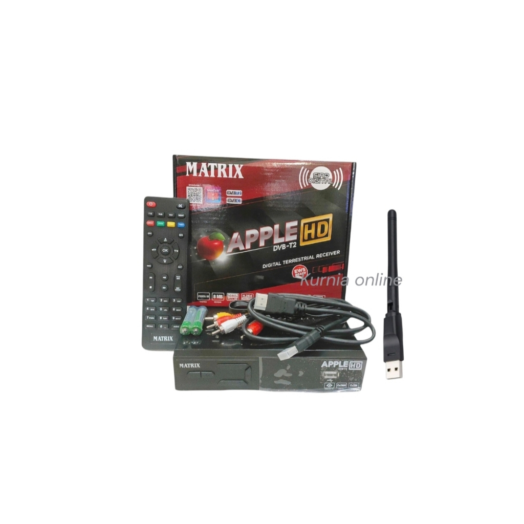 Stb matrix apple merah stb digital dvb T2