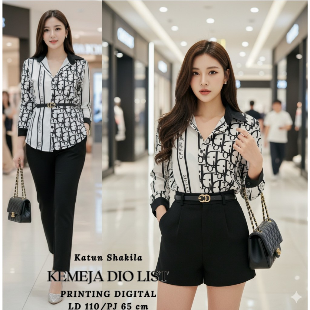 SELI - KEMEJA  branded WANITA / kemeja kantor branded termurah