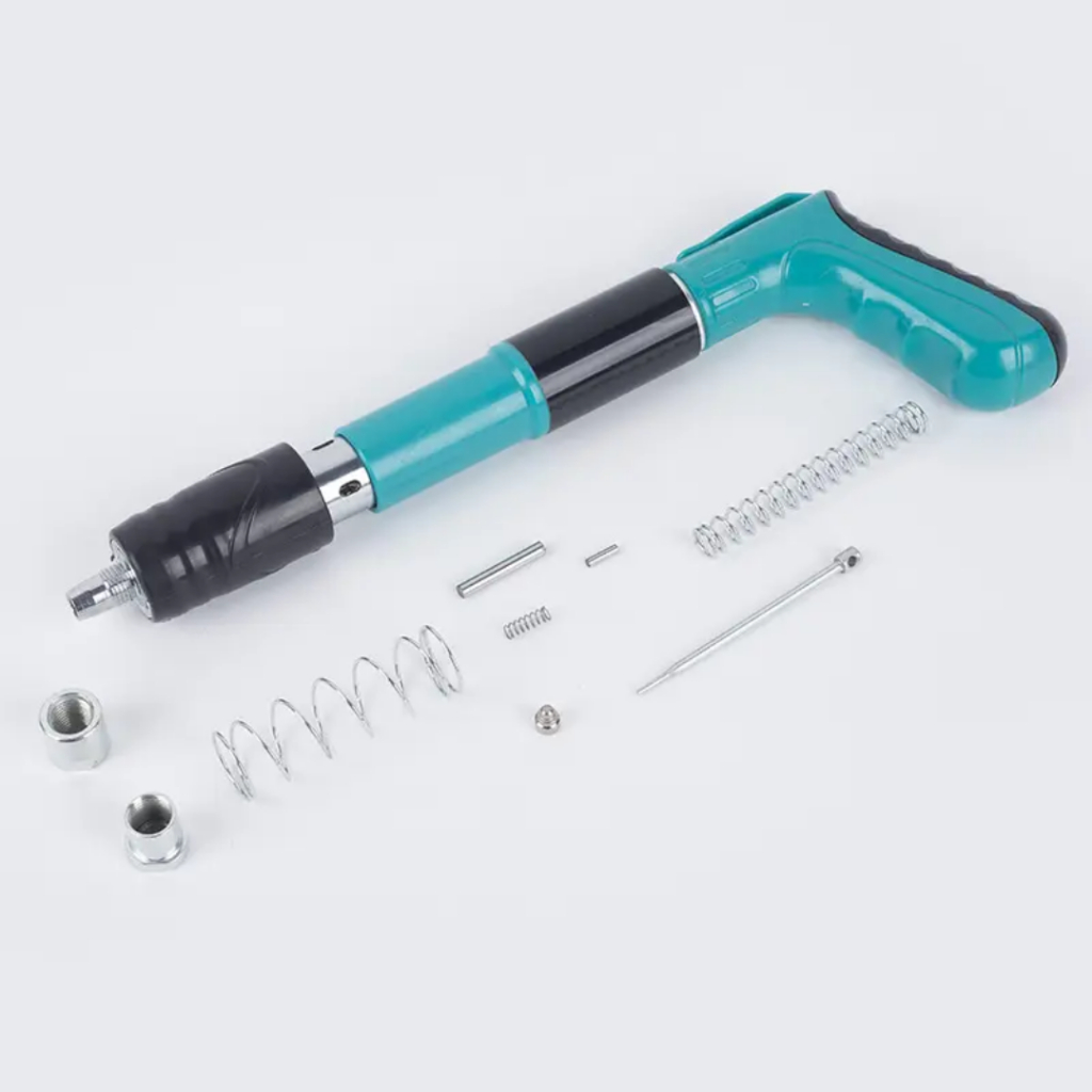 Alat Tembak Paku Beton Nail Gun Mini Stampset Manual – Bor Paku Beton Tembok Kayu Besi Beton