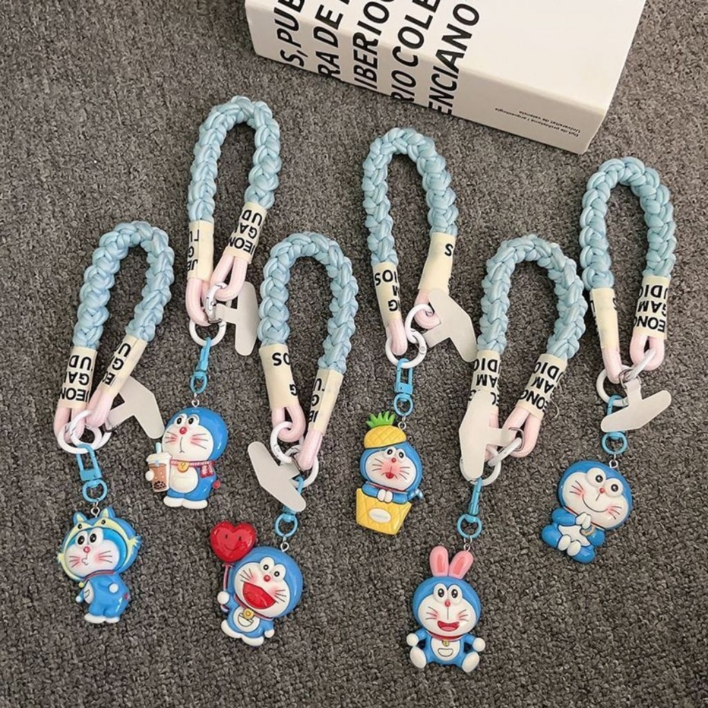 HIGH STAR Strapphone Doraemon Lucu / Strap Phone Doraemon Cantik / Gantungan Hp Doraemon / Gantungan