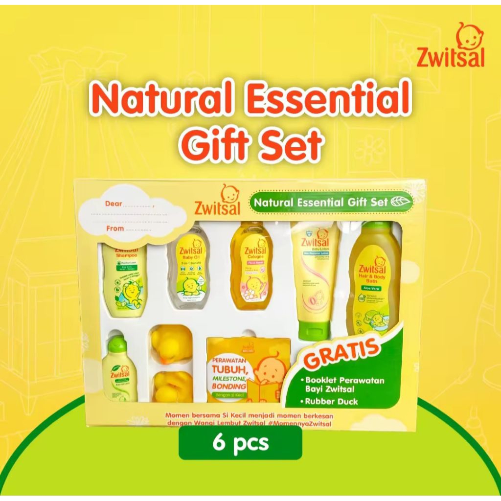 Zwitsal Natural Essential Gift Set dan Zwitsal Baby Gift Set