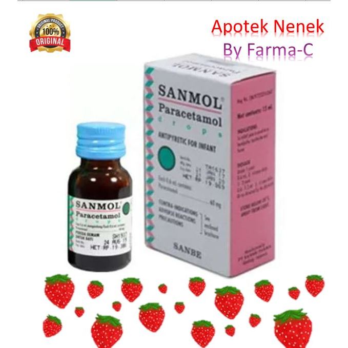 SANMOL DROP PENURUN DEMAM BAYI - SANMOL DROPS BAYI