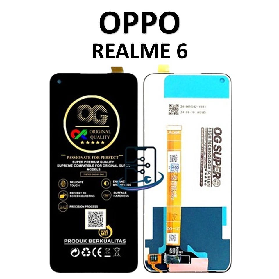LCD TOUCHSCREEN REALME 6 ORIGINAL COMPLETE