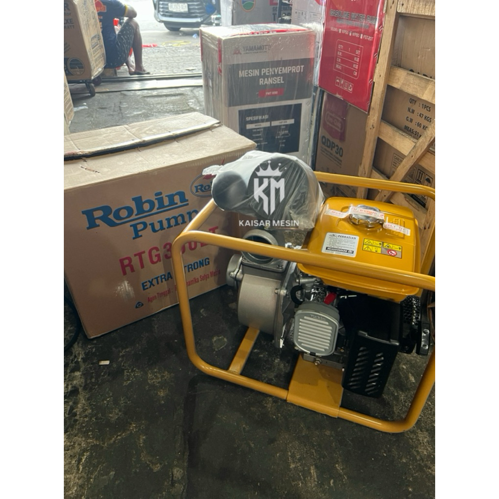 Pompa Air Irigasi Bensin Alkon 3 Inch ROBIN RTG 300 LT pertanian