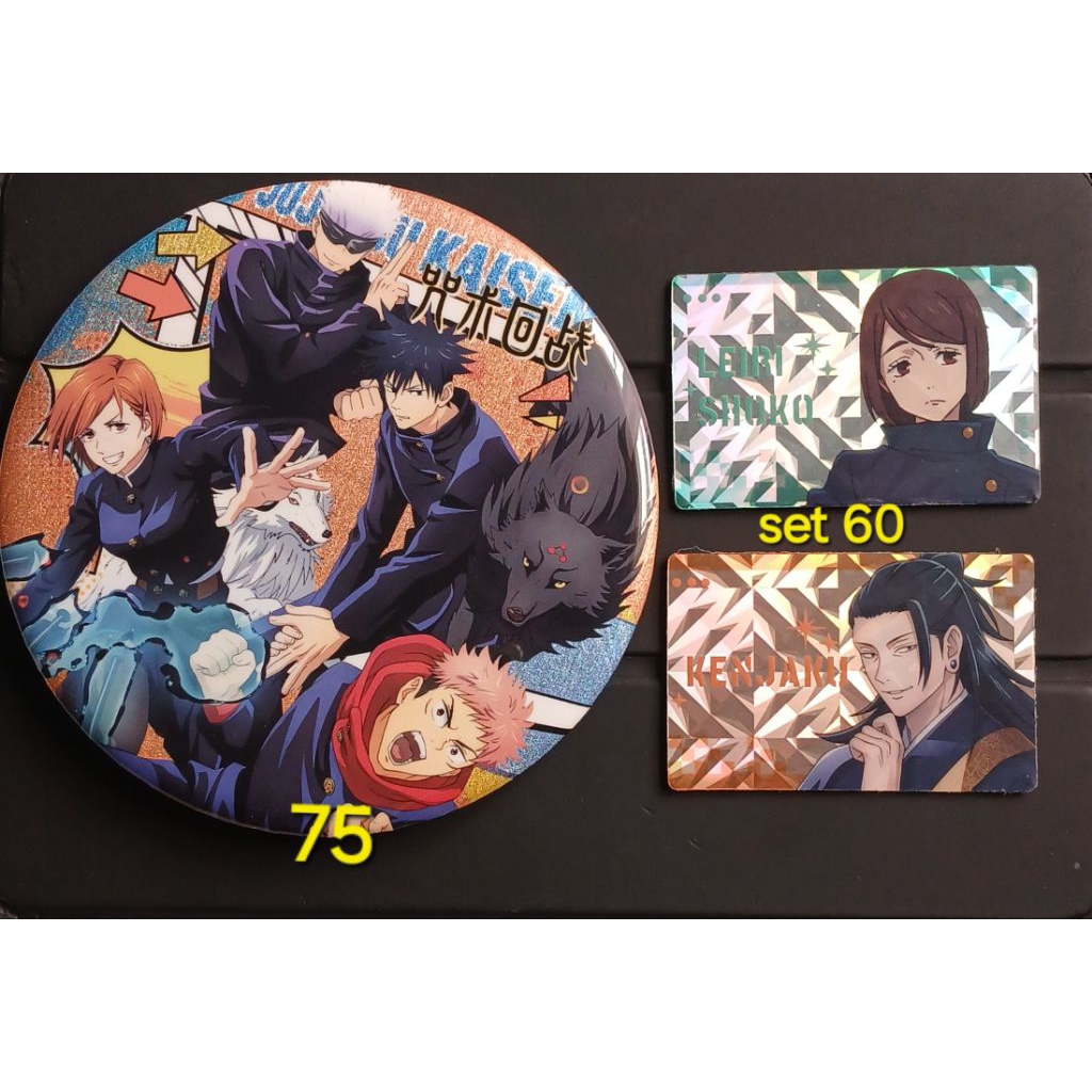 [READY STOCK] Jujutsu Kaisen Unofficial Merchandise || gojo satoru suguru geto nobara kugisaki megum