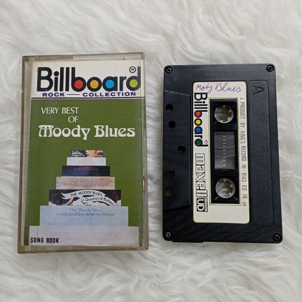 Kaset pita Moody blues band