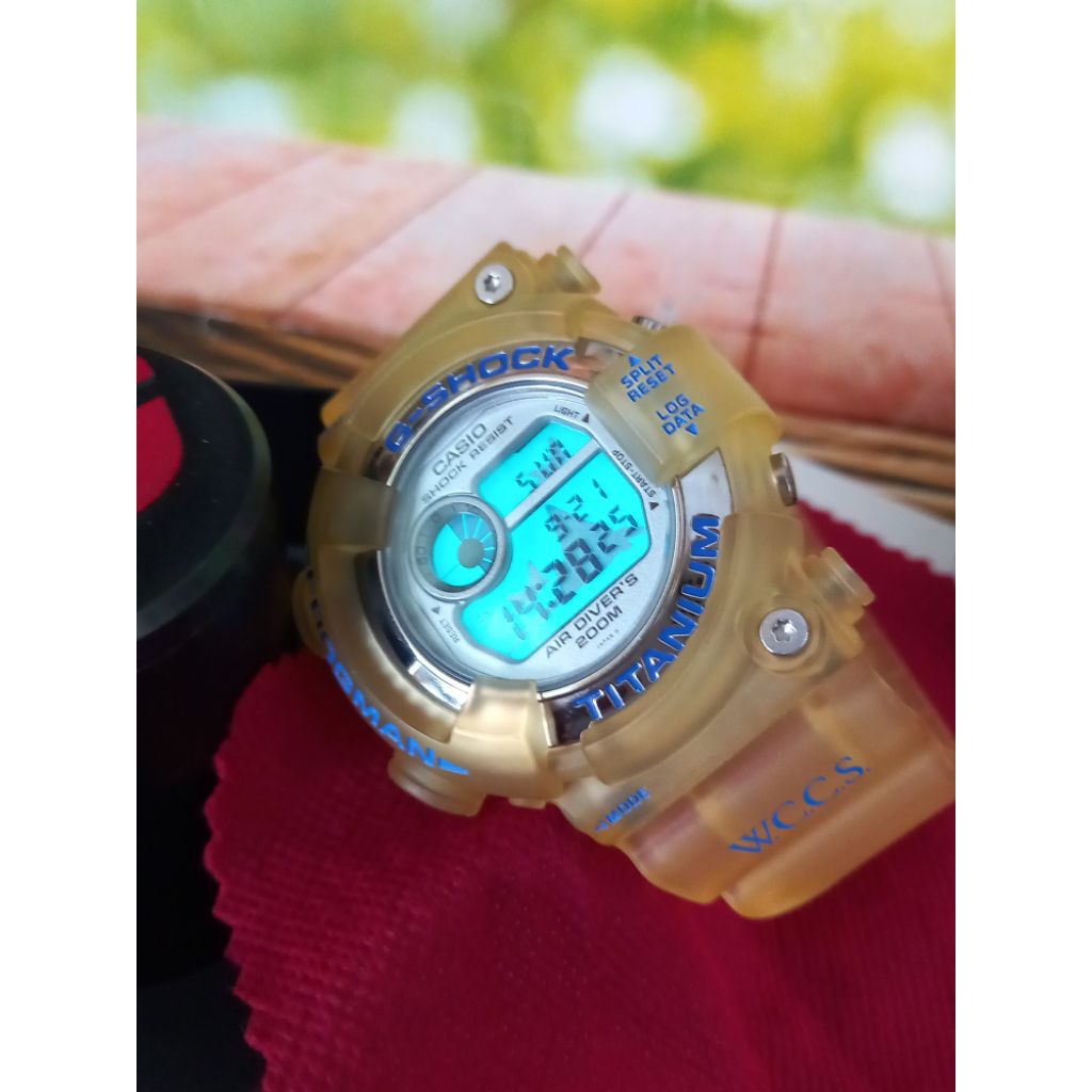 jj03329 jam tangan pria g shock frogman dw 8201wc W.C.C.S