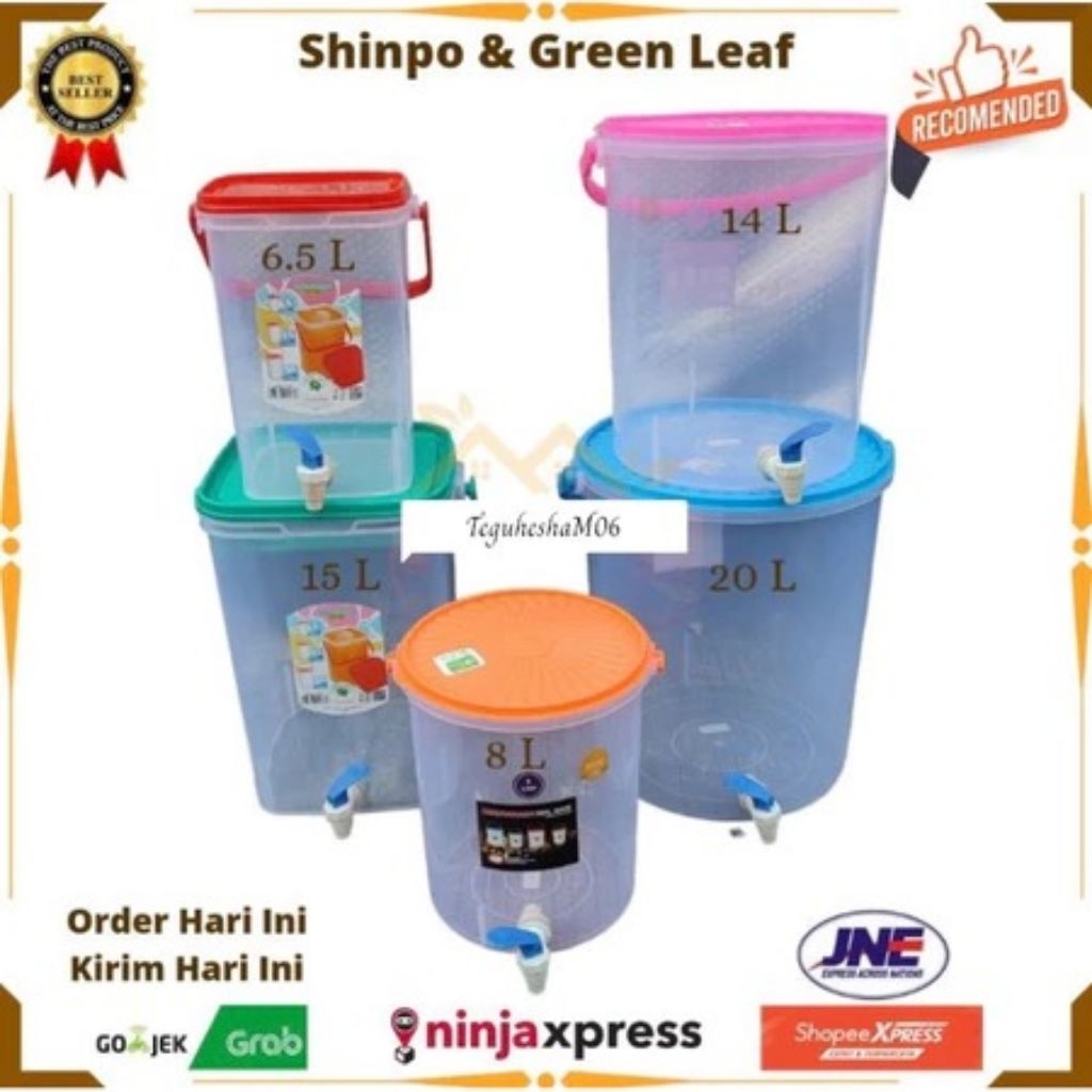 TOPLES KRAN 6,5 - 8 - 14 - 15 - 20 LITER / TOPLES AIR DENGAN KRAN / TOPLES MURAH / TOPLES SHINPO / T