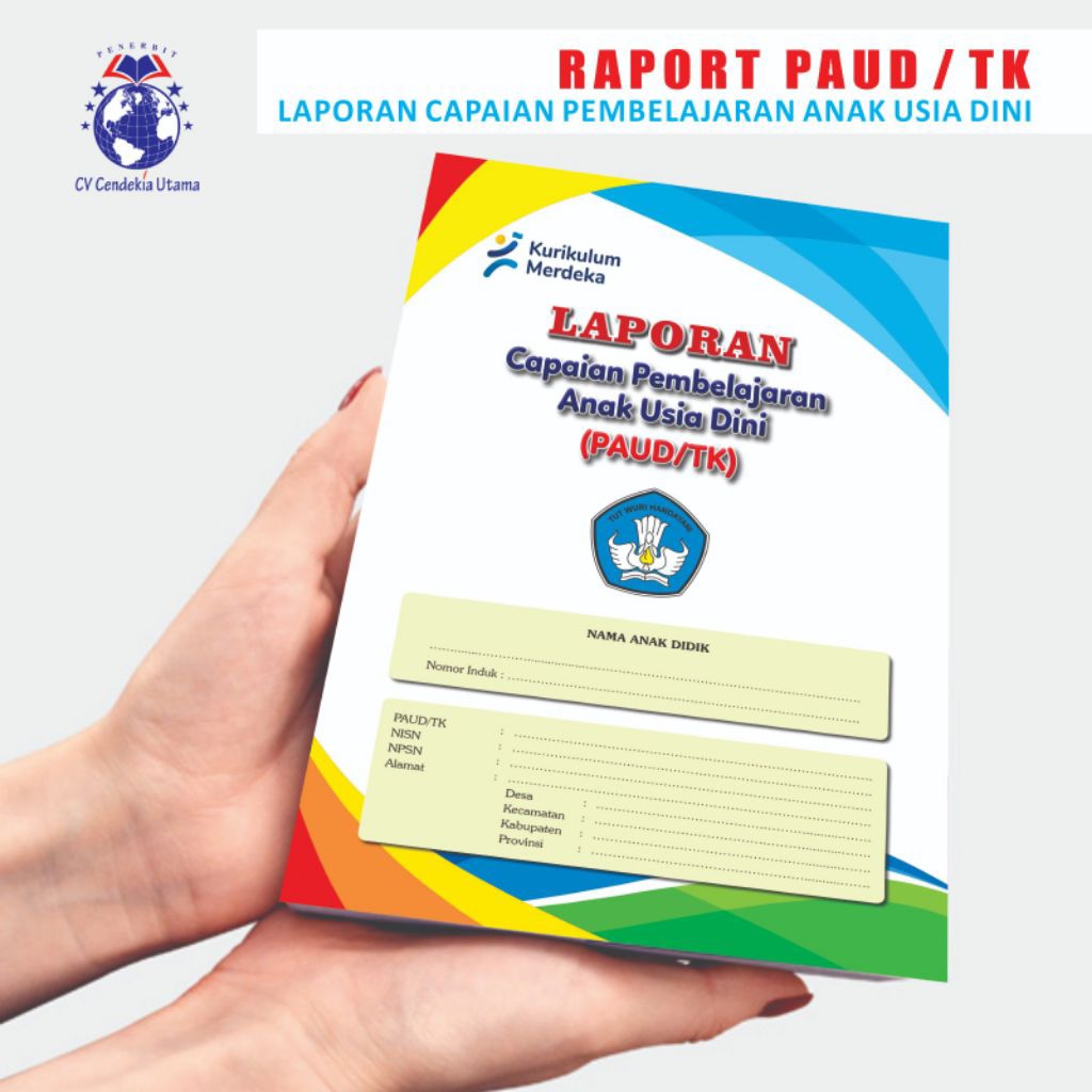 RAPORT PAUD TK kurikulum merdeka