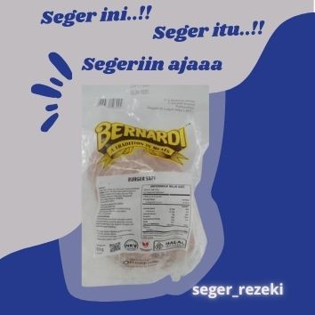 

BEEF BURGER SAPI BERNARDI 330GR