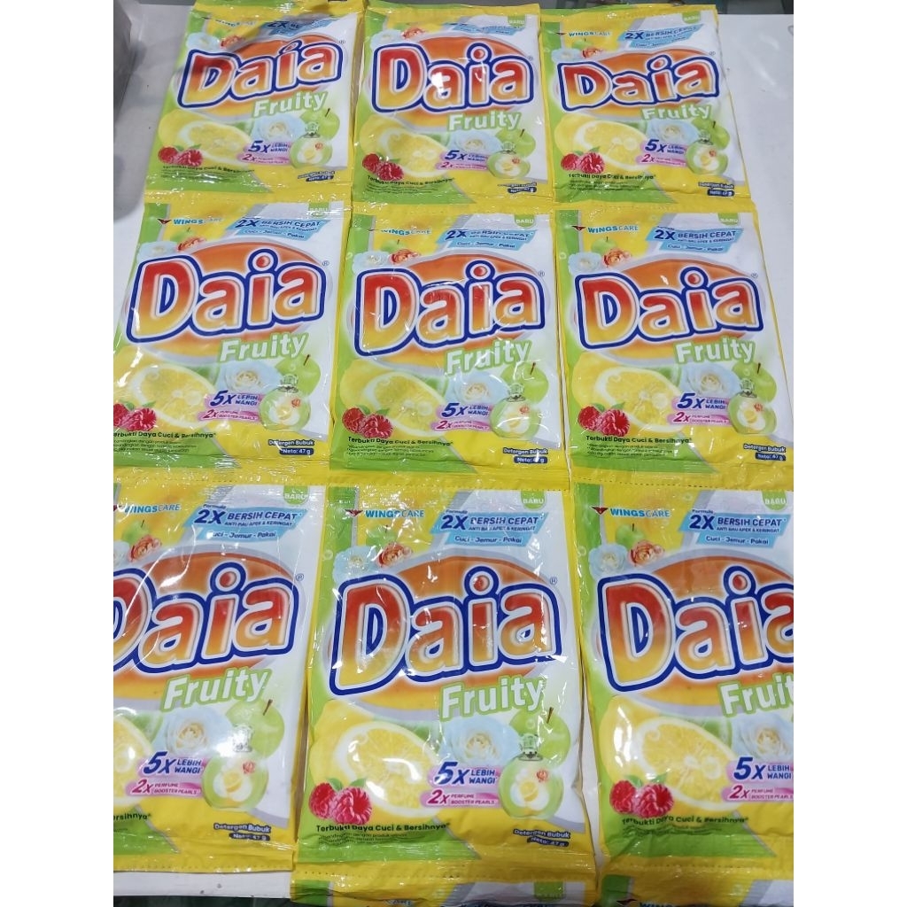 Daia Fruity (1 RENCENG 6 PCS)