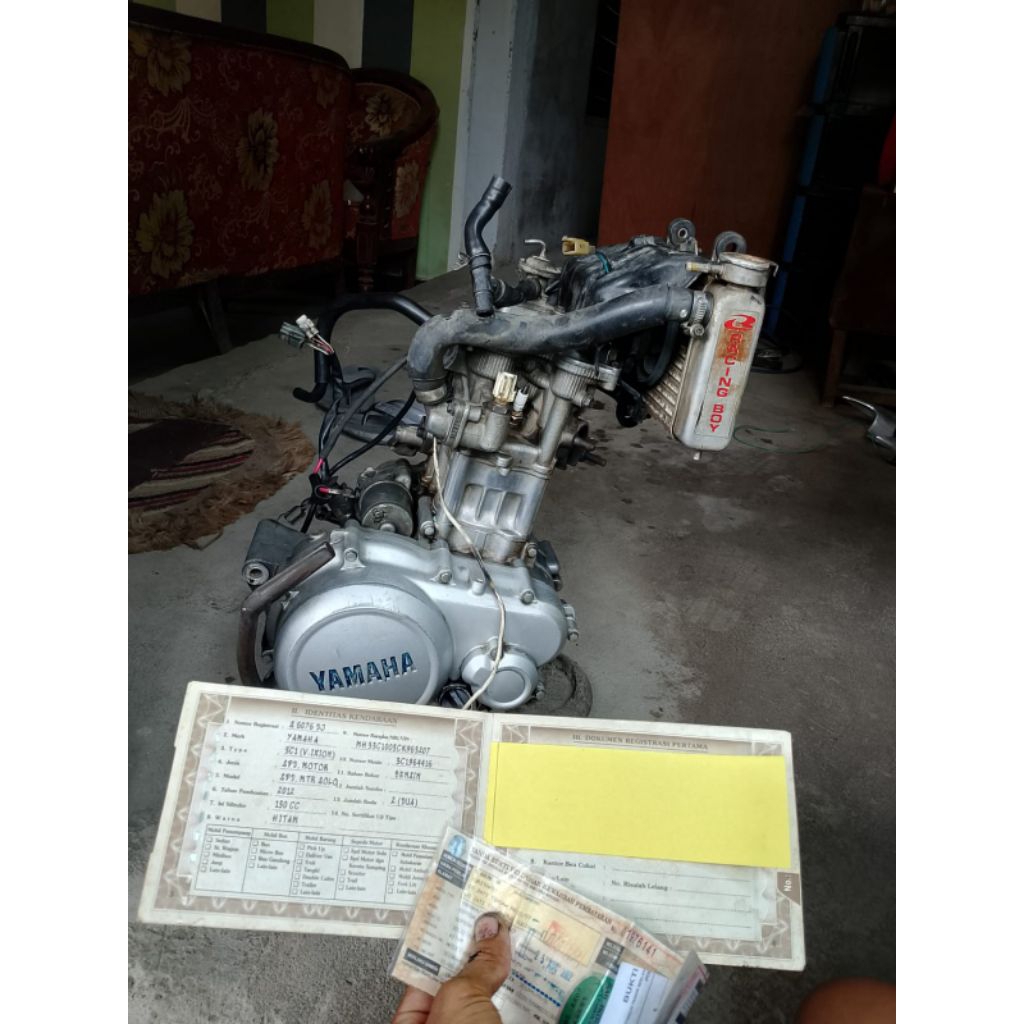 mesin Vixion old copotan