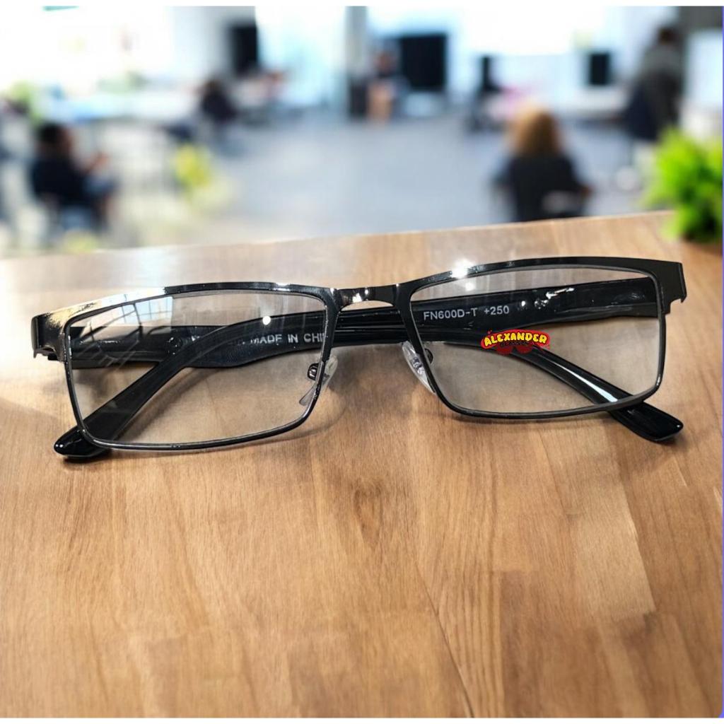 Kacamata baca plus super fokus lensa KACA asli 100% anti gores frame kotak kecil kaca mata rabun dek